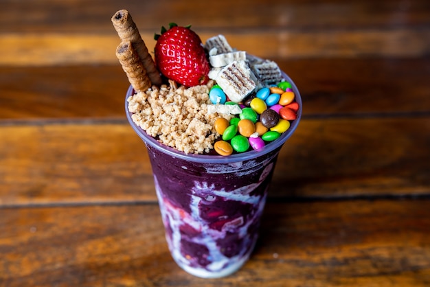 Acai brasilianisches Essen