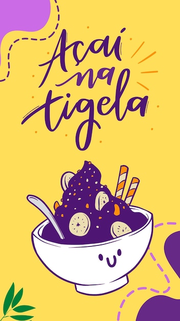 Acai y tigela