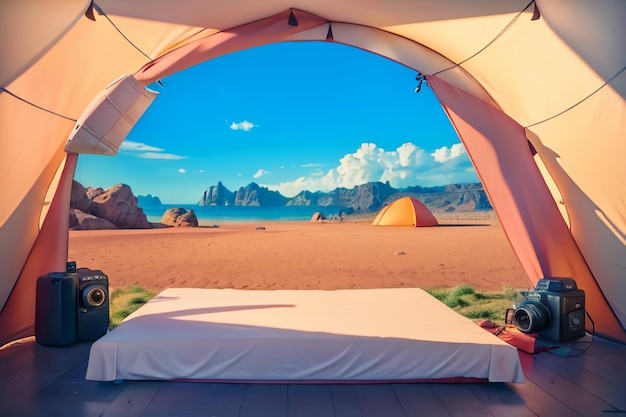 Foto acampamento ao ar livre tenda lazer relaxamento ferramentas de viagem campo sobrevivência descanso papel de parede fundo