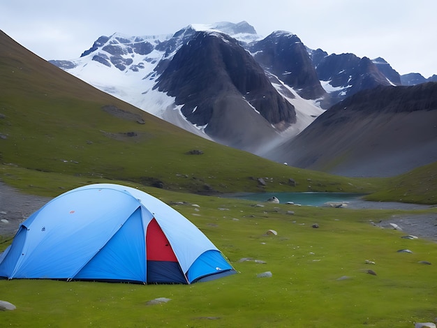 Acampar en las montañas