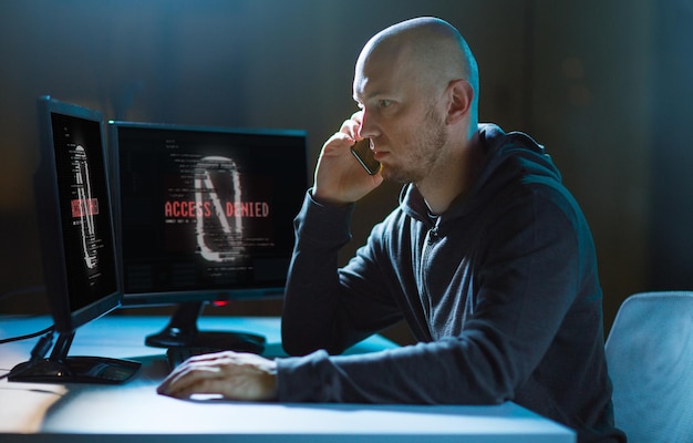 sin acceso a las llamadas de los hackers en el móvil
