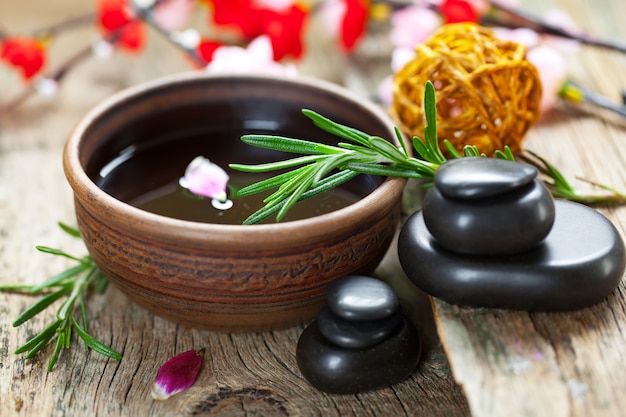 Accesorios para aromaterapia en los balnearios