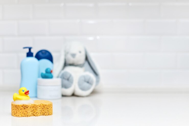 Accesorios para el baño de espuma de jabón de pato de goma amarillo