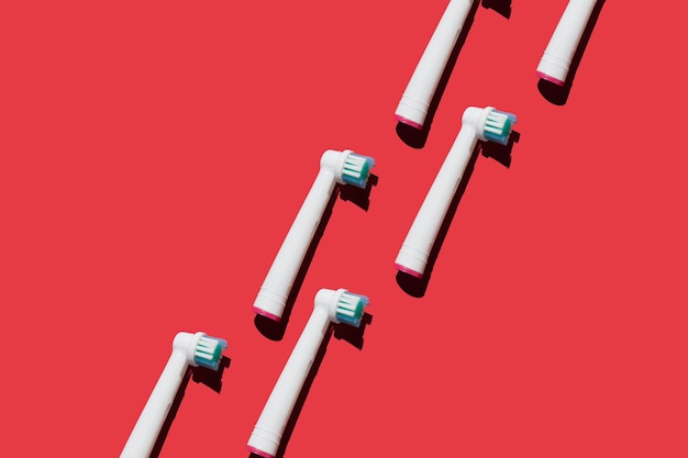 accesorios para cepillos de dientes electrónicos modernos
