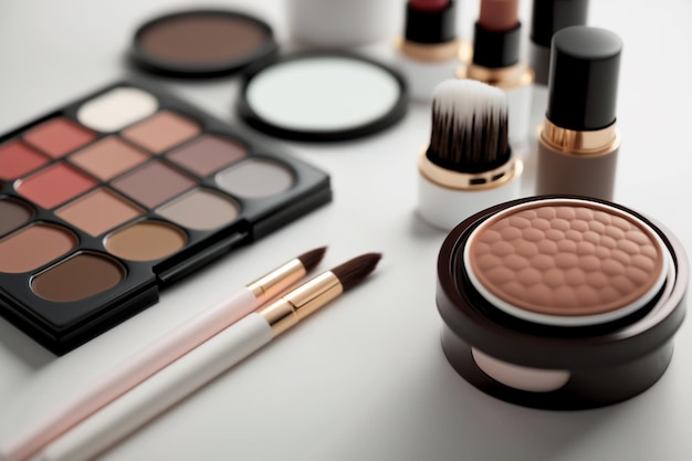 Accesorios y kit de maquillaje y belleza utilizados en todo el mundo El maquillaje o maquilladora consiste en aplicar productos con efecto cosmético para embellecer o disimular la autoestima