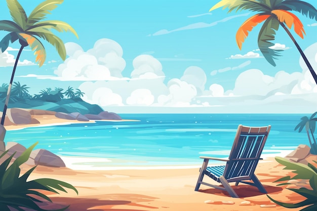 Accesorios de playa de vista superior fondo azul de verano imagen de alta calidad sobre fondo blanco