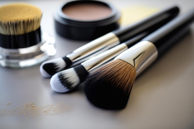 Accessoires und Make-up- und Beauty-Kits, die weltweit verwendet werden Make-up oder Make-up-Make-up besteht aus dem Auftragen von Produkten mit kosmetischer Wirkung, die das Selbstwertgefühl verschönern oder verschleiern