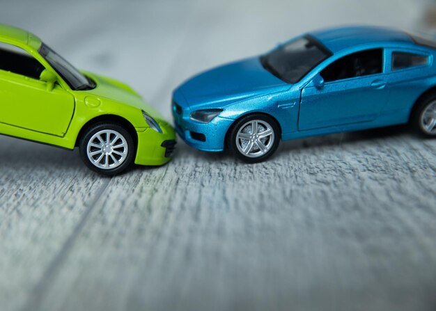 Accidente de modelos de automóviles