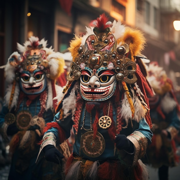 Aceitando a emoção de um desfile