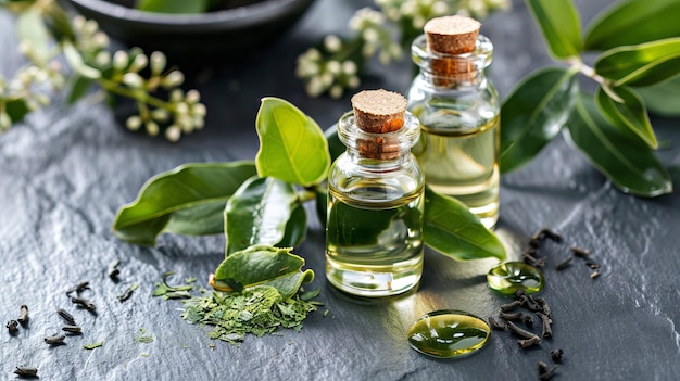 Aceite esencial de árbol de té