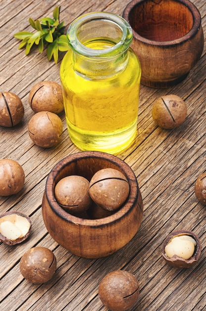 Aceite de nuez de macadamia