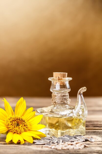 Aceitera de aceite de girasol