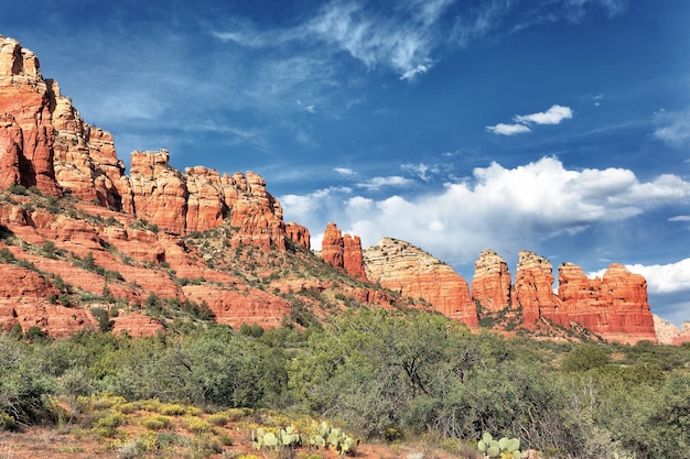 Se acerca el anochecer en el desierto de Coconio, Sedona