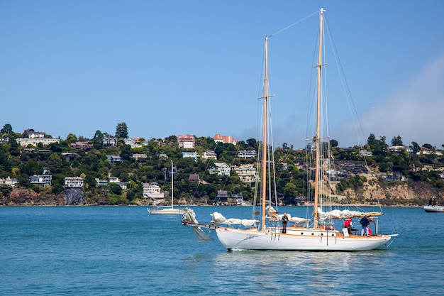 Acercándose a la Marina de Sausalito