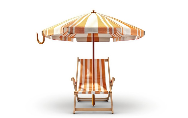 Acessório de cadeira de praia, gancho de guarda-chuva, IA gerativa