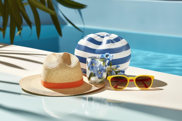 Acessórios de praia chiques Summer Essentials para diversão à beira da piscina