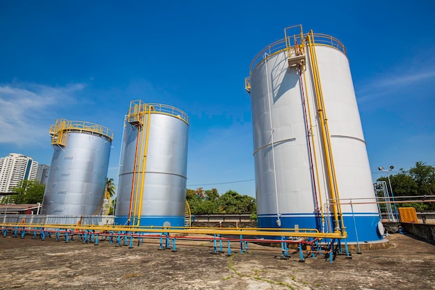 Aço de carbono branco para armazenamento de tanques da indústria química