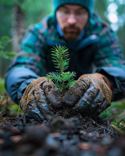 Acogida de un evento de plantación de árboles en toda la comunidad