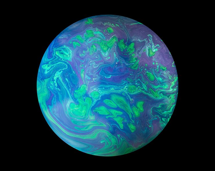 Acrílico Verter Color Líquido mármol superficies abstractas Diseño