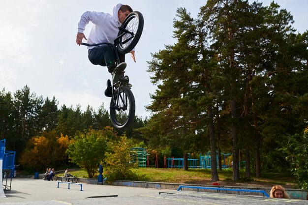 Acrobacias de bmx