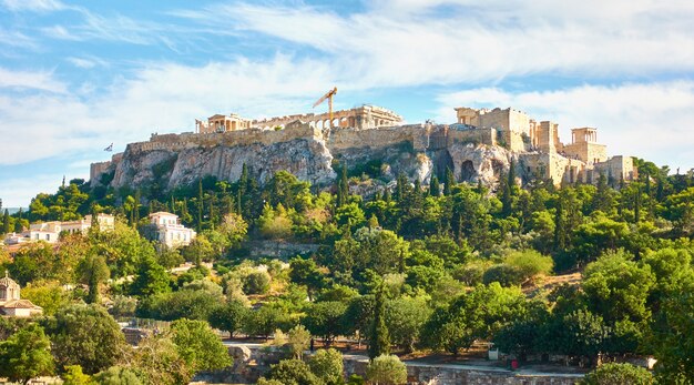 La Acrópolis de Atenas, Grecia