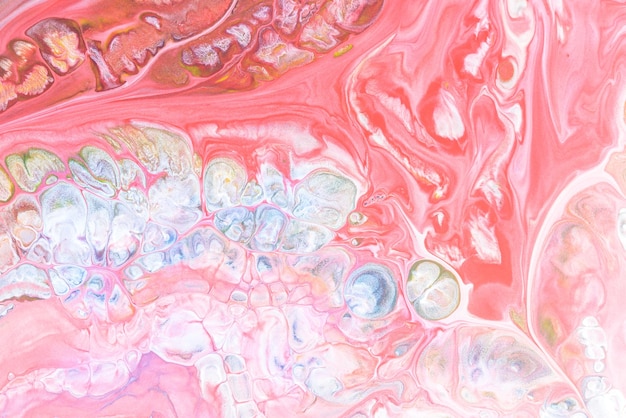 Acryl Gießen Farbe Flüssige Marmor abstrakte Oberflächen Design