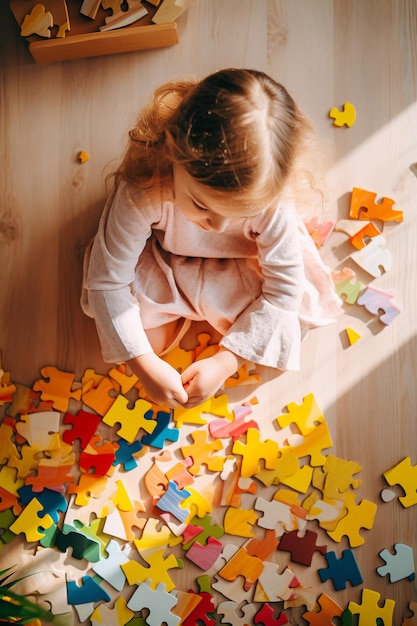 Actividad Montessori Nutriendo el aprendizaje a través del juego