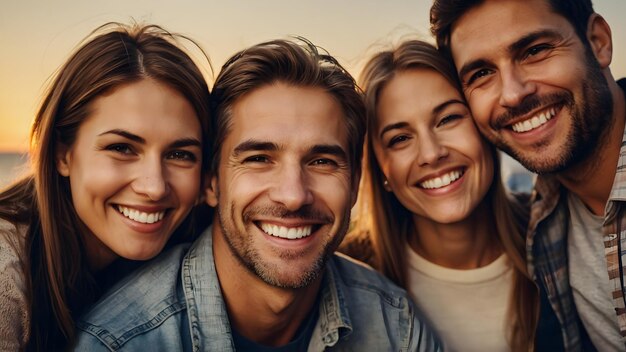 Foto actividades familiares juntas papel tapiz con puesta de sol y naturaleza tiempo de vinculación familiar con fondo de puesta de sol