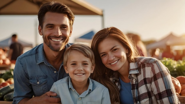 Actividades familiares juntas papel tapiz con puesta de sol y naturaleza tiempo de vinculación familiar con fondo de puesta de sol