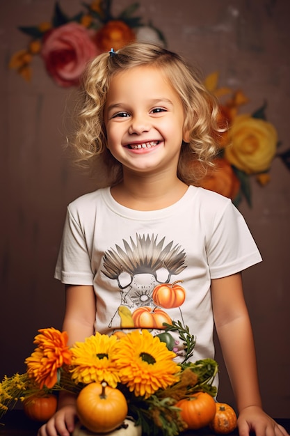 Actividades florales populares de Acción de Gracias para niñas pequeñas