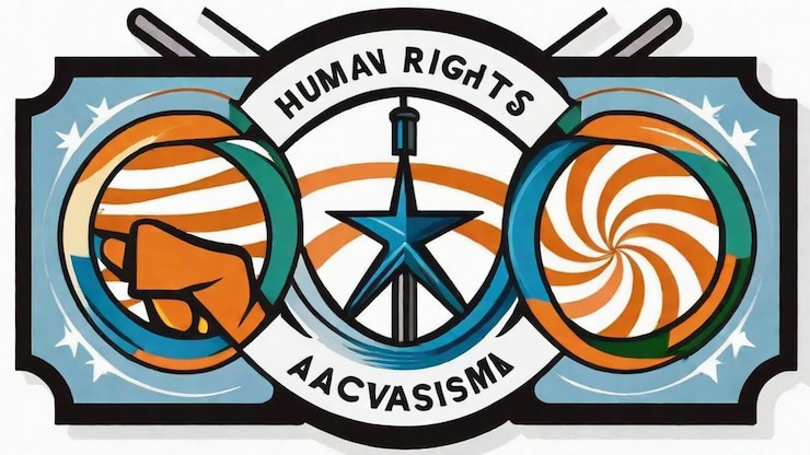 Foto activismo por los derechos humanos