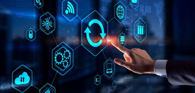 Actualización del concepto de actualización de aplicaciones de software y hardware 2022