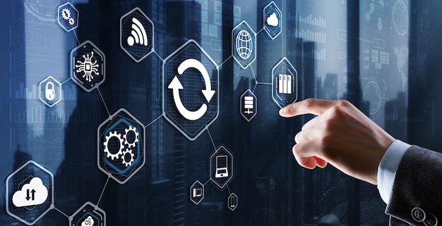 Actualización del concepto de actualización de aplicaciones de software y hardware 2022
