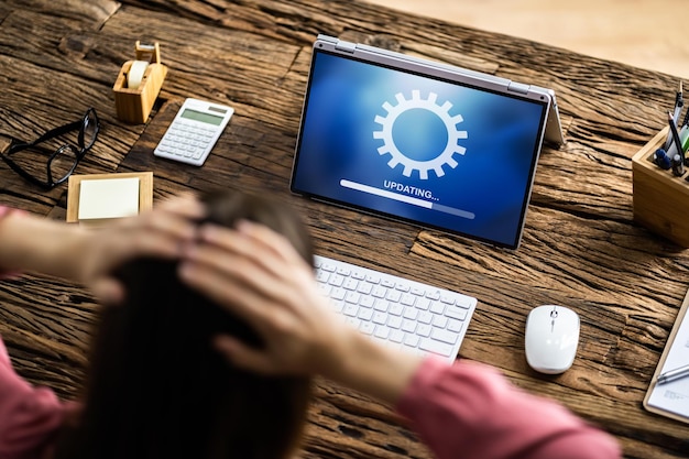 Actualización en línea del firmware de la computadora portátil