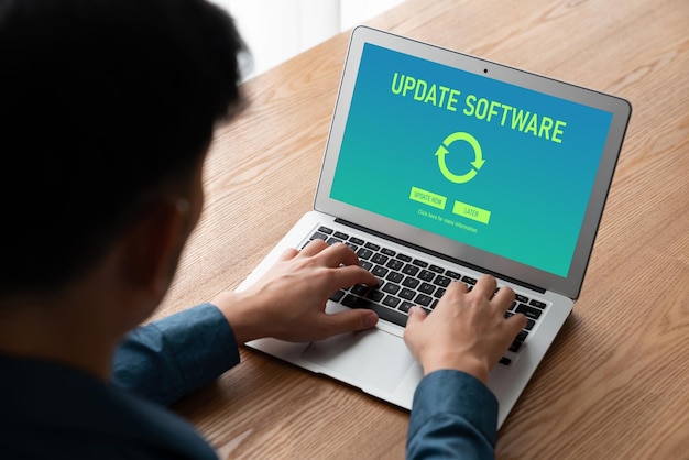 Actualización de software en la computadora para la versión modish de la actualización de software del dispositivo