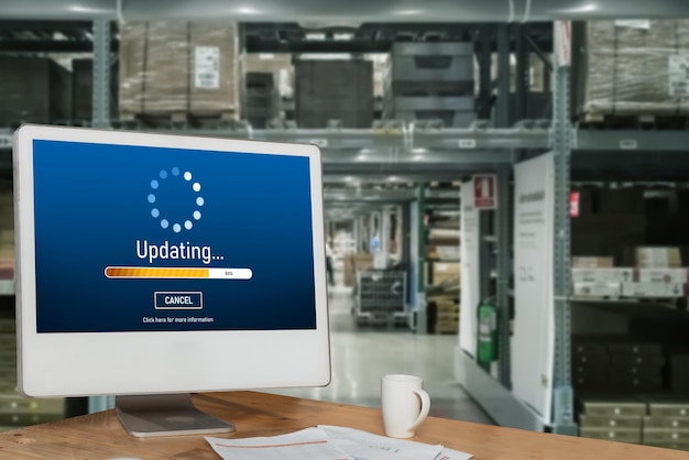 Actualización de software en la computadora para la versión modish de la actualización de software del dispositivo