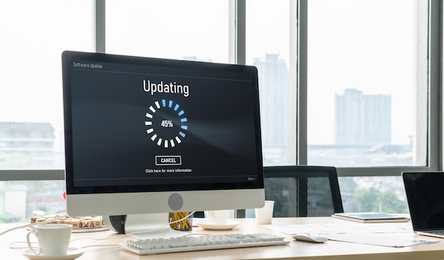 Actualización de software en la computadora para la versión modish de la actualización de software del dispositivo