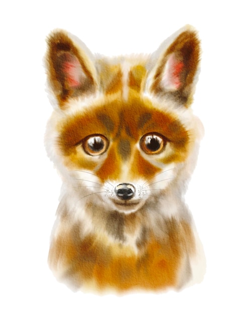 Acuarela bebé animal