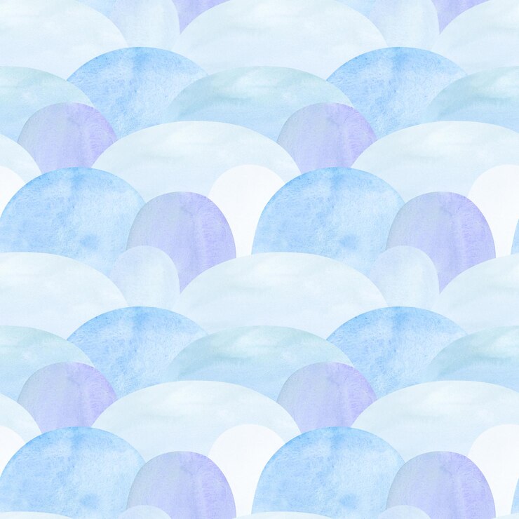 Acuarela de fondo sin costuras con gotas de nieve