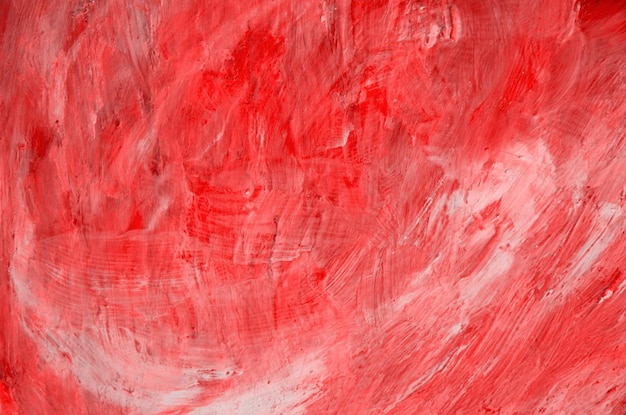 Acuarela roja abstracta