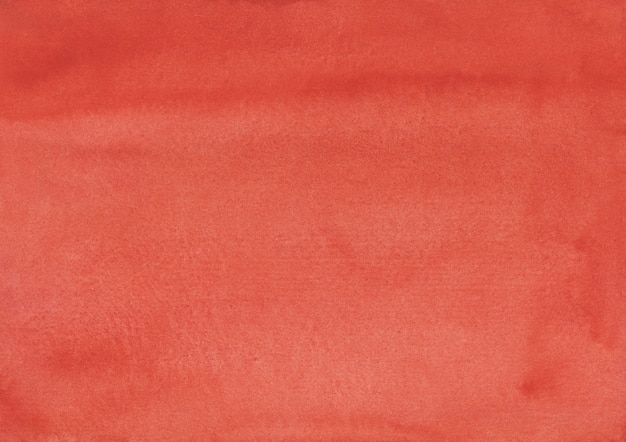 Acuarela textura de fondo coral oscuro pintado a mano.