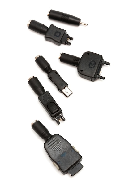 Adaptadores para un teléfono móvil