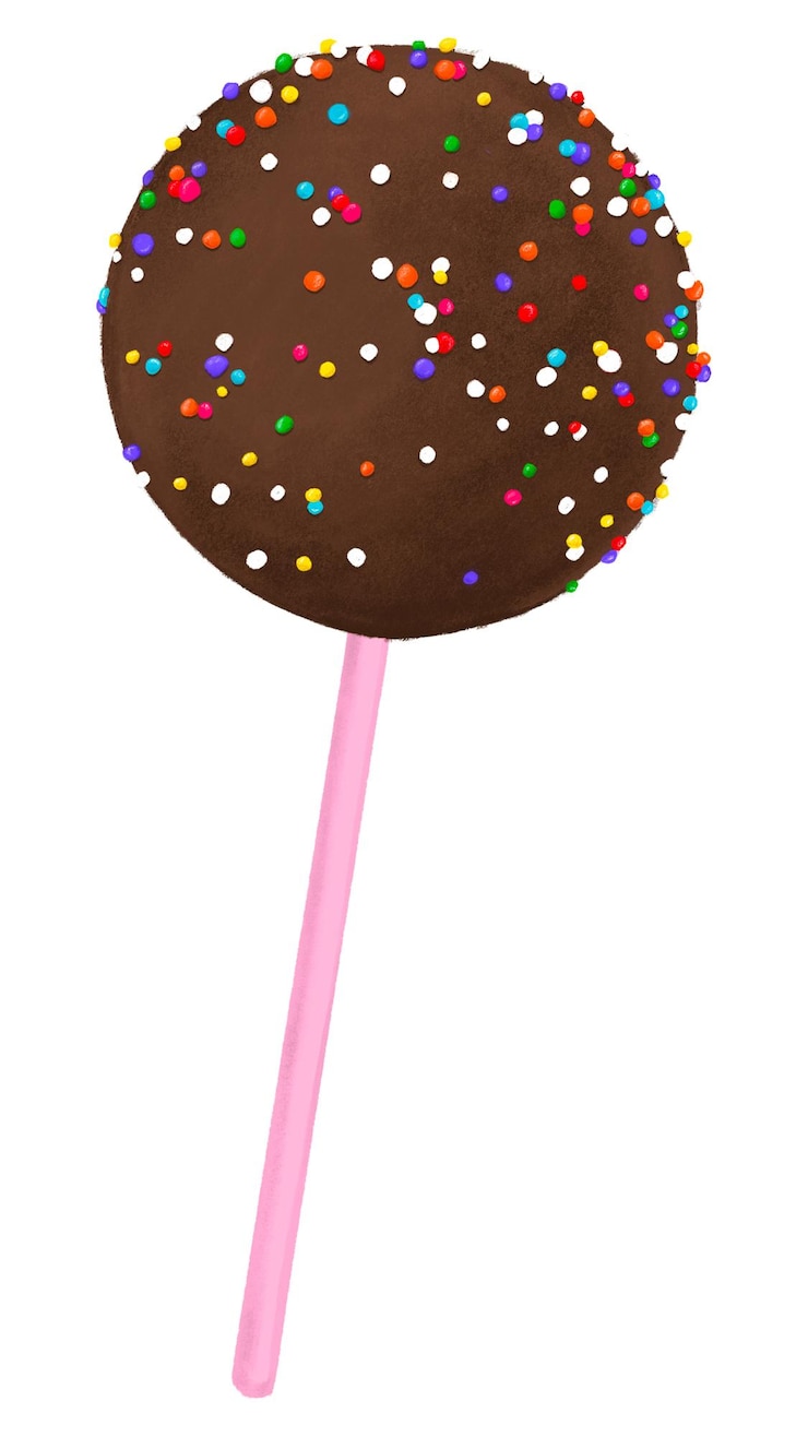 Foto adesivo png de bolo de chocolate com fundo transparente