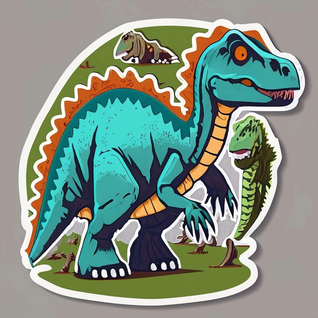 adesivos de dinossauro