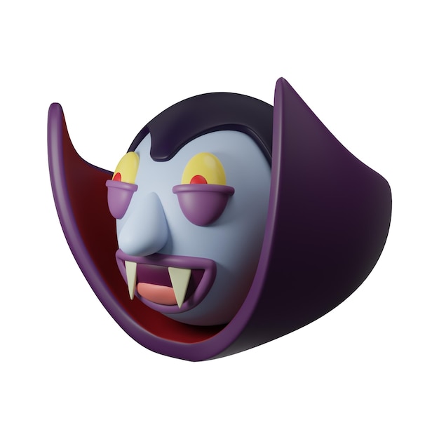 El adhesivo de Halloween Asset Vampire 01