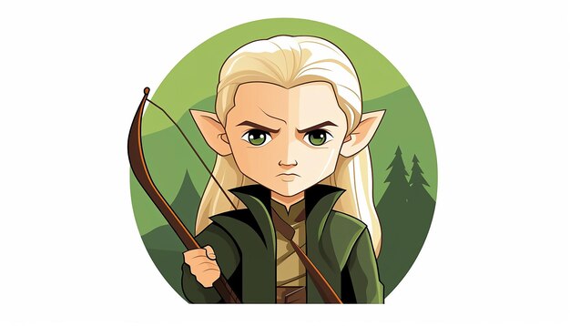 Adhesivo de legolas minimalista