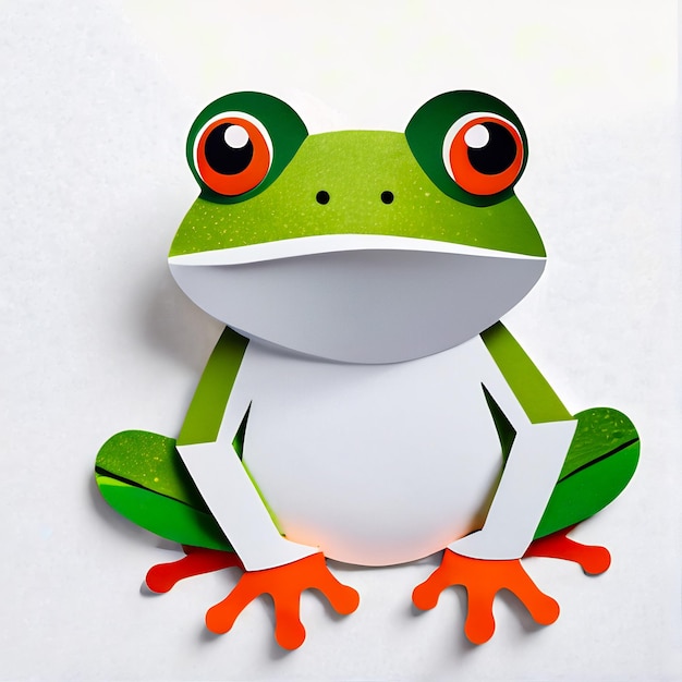 Foto adhesivos de ranas bonitas dibujos animados 3d ranas de dibujos ilustrados adhesivos adhesivos para niños adhesivos bonitos