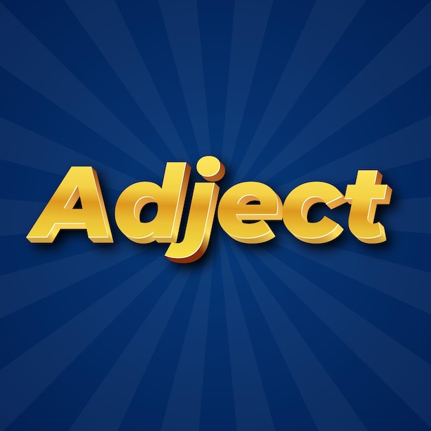 Adject Text-Effekt Gold JPG attraktives Hintergrundkarten-Fotokonfetti