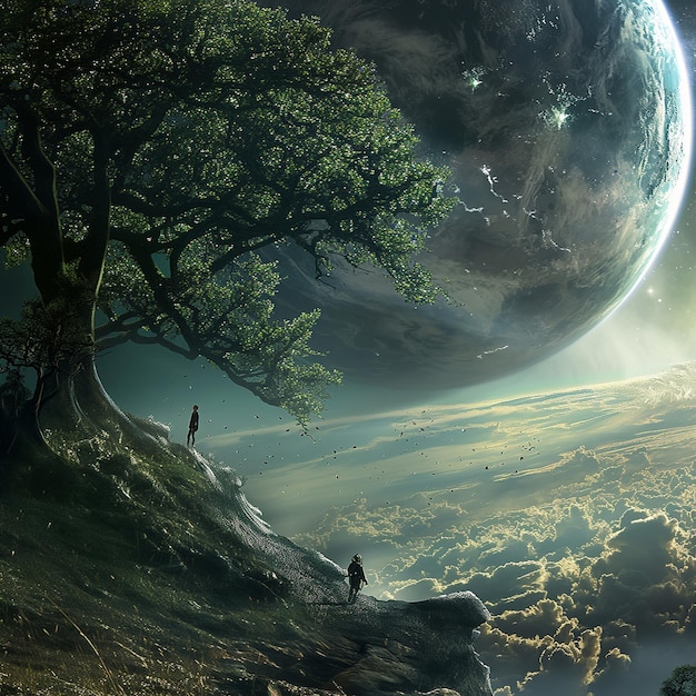 Adjetivo terrestre A natureza das pessoas e do ambiente que vivem em outro planeta
