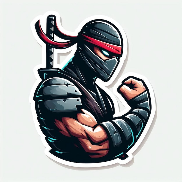 Foto se adjunta el ninja sticker